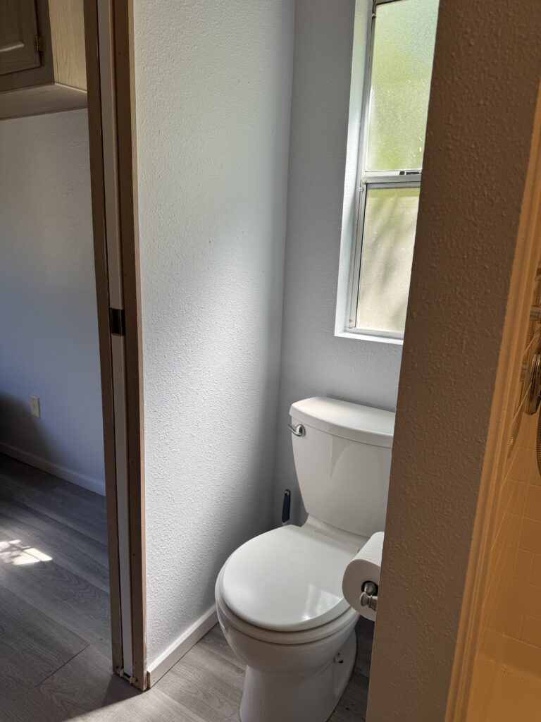 The toilet